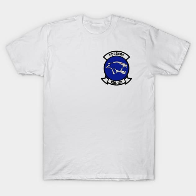 Electronic Attack Squadron 139 (VAQ-139) T-Shirt by Airdale Navy